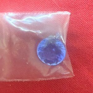 Round Blue Gemstone